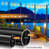 COCONUT 8FT (1 String Light Pole for Ground, Heavy Duty Adjustable Metal Poles for Outdoor String Light Hanging