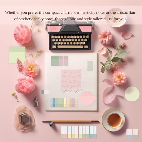 Transparent Sticky Notes, 920 Sheets Waterproof Clear Sticky Notes, Post It Notes for Bible Study, Office, School