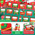 Weekgrat 42 Mindset Pcs Christmas Train Affirmation Station Bulletin Board Decoration Train Motivational Growth Cutouts