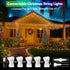 200 66FT 13 Connectable LED Christmas Lights Indoor Outdoor with Timer, Modes Multicolor String Lights Waterproof