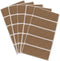 ChromaLabel Kraft Rectangle Labels on Sheets, 100 Stickers per Pack, 1 x 3 Inch