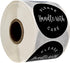 Please Handle with Care Label, 500 Small Business Shipping Stickers, 2" Order Package Envelope Seals, Made in The USA