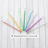 BAZIC Wood Pencil Glitter Metallic Pencils, 8/Pack, Latex Free Eraser, 2-Packs