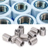 Thread Inserts, 10 PCS M8 to M10 Thread Adapter Insert Nut for Automotive, Furniture Projects
