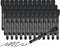 maxtek Dry Erase Markers - 36 Count Black Magnetic Fine Tip with Eraser, Low Odor Whiteboard Markers