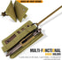 IronSeals Tactical ID Card Holder, Detachable Quick Rip-Away Badge Holder with Key Ring & Adjustable Neck Lanyard