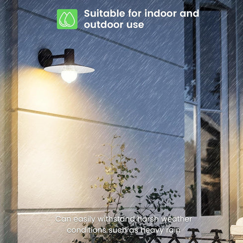 Bulbs, 13W (100Watt Bulb, 2700K 4Pack Torkase Motion Sensor Light Equivalent), Motion Activated Dusk to Dawn Security