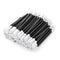 3" Foam Cleaning Swabs, Dual Round Heads (200pcs, Black, 3.2 mm Double Heads, 76 mm Length)