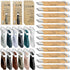 Sayglossy 60 Sets Team Gifts Bulk for Employee Motivational Bamboo Pens with Silicone