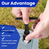 Enhon Curb Box Wrench for Pentagon Curb Boxes, Water Meter Wrench for Penta Socket, T Handle Penta Wrench