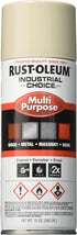 Rust-Oleum 1672830 1600 System Multi-Purpose Enamel Spray Paint, 12-Ounce, Almond