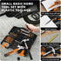 58-Piece Set, Toolbox Tool Kit Basic Home Repair Tool General Household Hand Tool Kit,Small Tool Kit with Plastic Mini