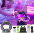 Dacnod Galaxy Northern Lights Projector Plasma Ball Night Light Aurora Projector Remote Control White Noise Bluetooth