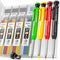 Nicpro 4 Pack Carpenter Pencils with Sharpener, Heavy Duty Mechanical Pencils with 52 Refills for Architects