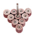 Dophee 10Pcs 240 Grit Flap Sanding Wheel Head Grinding Disc & 3mm Arbor