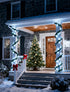 Adirxon C9 2-Pack (50FT) 50 Bulbs, Commercial UL588 LED Christmas Lights Outdoor Waterproof - Shatterproof Connectable