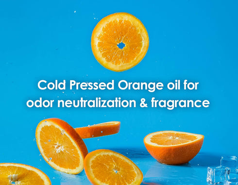 Sanco Industries 8-ounce 4 Cold Pressed Orange Oil Concentrate | Professional Grade All-Purpose Citrus Cleaner