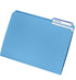Blue Summit Supplies 200 Blue File Folders, Letter Size, 1/3 Cut Tab, Great for Organizing