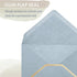 Invitation Envelopes, 60-Pack 4x6, Gold Foil Bordered Colored Envelopes, A4, 4 1/4 x 6 1/4 Inches