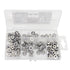 Fullerkreg 8-32 Nut,18-8 Tone,100 Hex Nut, Coarse Thread Hexagon Stainless Steel Hex Nut, Silver Pcs