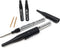 June Gold 2 Black Deep Reach Markers, 2 Ink Refill Bottles, 2 Tip Replacements, 30 mm Reach & 2 mm Felt Tip