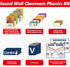 DFZUS (220 Sound Wall Classroom Phonics Kit, Science of Reading Sound Wall Consonants & Vowel Valley Classroom Decor