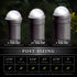 CH2233S Summit 1-7/8", 2", 2-2/8",2.5, 2-7/8",3" Classy Caps Chain Link Solar Post Cap, Silver High Output LED, Fits