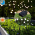 4 Pack ZFNN Solar Garden Lights Outdoor, Firefly Swaying Lights, Waterproof Garden Decor for Yard Patio Pathway Lawn