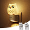 L LOHAS LED Night Light for Kids, 3D Owl Night Light Plug