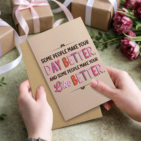 oxggerk Thank You Card, Appreciation Card for Man Woman, Thank You Gifts Cards for Parents Family Friend Coworker