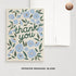 Pack, Set 5, Pack, Minted Elegant Thank You Greeting Cards of Thank You Notes Variety Folded Thank You Cards