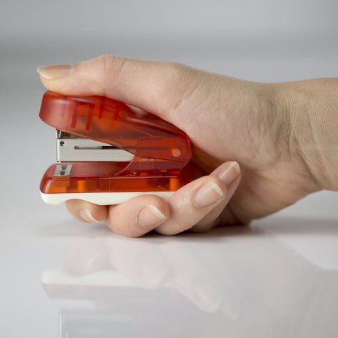 Officemate Mini Stapler with 1000 Standard Staples, Assorted Colors - Red/Blue/Green/Purple (97753)
