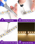 HitLights 26 Pack 2 Pin LED Connector - Solderless LED Tape Light Connectors with Screwdriver for 12V 24V Strips