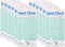 ZPARIK 12 Pack Green Guest Checks Books for Servers Server Note Pads,