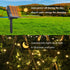 2 Pack Solar String Lights Outdoor, 200 LED Extra-Long 72FT Solar Powered Lights with 8 Lighting Modes, Waterproof Outdoor Lighting Decoration for Garden, Patio, Balcony, Xmas, Wedding, Party (Warm) by Selarlyt