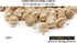 Maple Wood Plugs - 3/8 inch Mushroom Top Screw Hole Plugs (120 Pack)