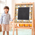 Whaline 32.8ft Woodland Creatures Bulletin Board Borders, Cute Jungle Theme Die-Cut Stripes for School Classroom