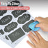 Mr. Pen Chalkboard Labels - 100pc Assorted Shapes with 1 White Chalk Marker and Small Towel for Storage Bins