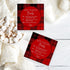 Crafters Cup 30 Pack 2.5 2.5 inches Hot Cocoa Bomb Instruction Cards | | x Square Card | Hot Cocoa Bomb Supplies |