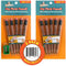 Channie's My First Pencil, Easy-to-Hold Jumbo Pencils for Preschoolers, Kindergarteners & 1st Graders, Brown Wooden 2B