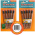 Channie's My First Pencil, Easy-to-Hold Jumbo Pencils for Preschoolers, Kindergarteners & 1st Graders, Brown Wooden 2B