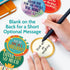 T MARIE 100 96 Pack Token of Appreciation Chips and Appreciation Cards - Bulk Gift Blank Encouragement Thank You