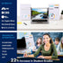 Note Tower Monitor Document Paper Holder, Portable Copy Holder for Desk, Reduces Eye & Neck Strain