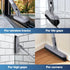50'' 180 DSV Standard Grout Scrub Brush with Long Handle, Tile Grout Scrubber, V-Shape Crevice Cleaning Brush for Hard