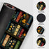 Mcapirivo 31.5"x15.7" Vintage Library Bookshelf Large Gaming Mouse Pad Flower XXL Desk Mat, Non-Slip Rubber Base