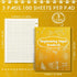Engineering Computation Pad 8.5" x 11" Engineering Wirebound Spiral Notebook Grid Pad 5 Squares Per Inch Graph Paper 100 Sheets Per Pad for Drafting Drawing Blueprint Sketching (Gold,3 Pads) by Colarr