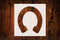 Horseshoe Style Design Stencil, 4-Inch - Reusable Mylar Cutout for Art, Crafts & DIY Projects