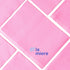 50P 13"x18" 3 LA MIERE Pink Diamond Embossed Dental Bibs - Ply Waterproof Tattoo Bib Sheet - Salon Nail Bibs