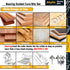 6pcs Set,1/4" 1/8",3/16",5/16",3/8",7/16", 1/2",Cove Cove Router Bit Shank,Radius and Edging Cutter for Wood Edge