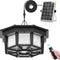 Solar Shed Light Indoor Outdoor 1200LM Solar Powered Pendant Daywork Light 288LED